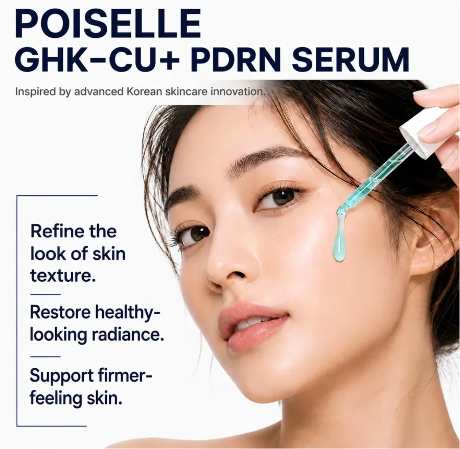 Copper Peptides Serum with Liposomal 2% GHK-Cu, 3% PDRN, Hyaluronic Acid & Multi-Peptides image 7