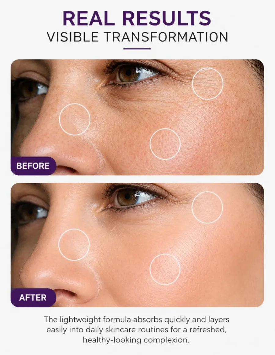 Advanced Multi Peptide Face Serum with Argireline, Matrixyl 3000, SNAP-8 & Ceramide Complex image 6