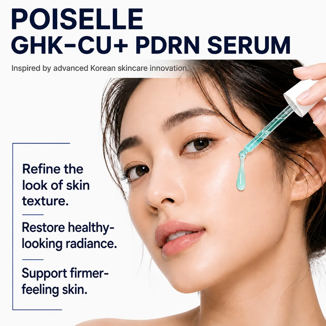 Copper Peptides Serum with Liposomal 2% GHK-Cu, 3% PDRN, Hyaluronic Acid & Multi-Peptides image 3